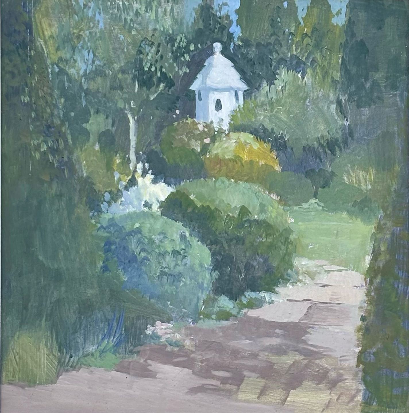 Garden with a Dovecote