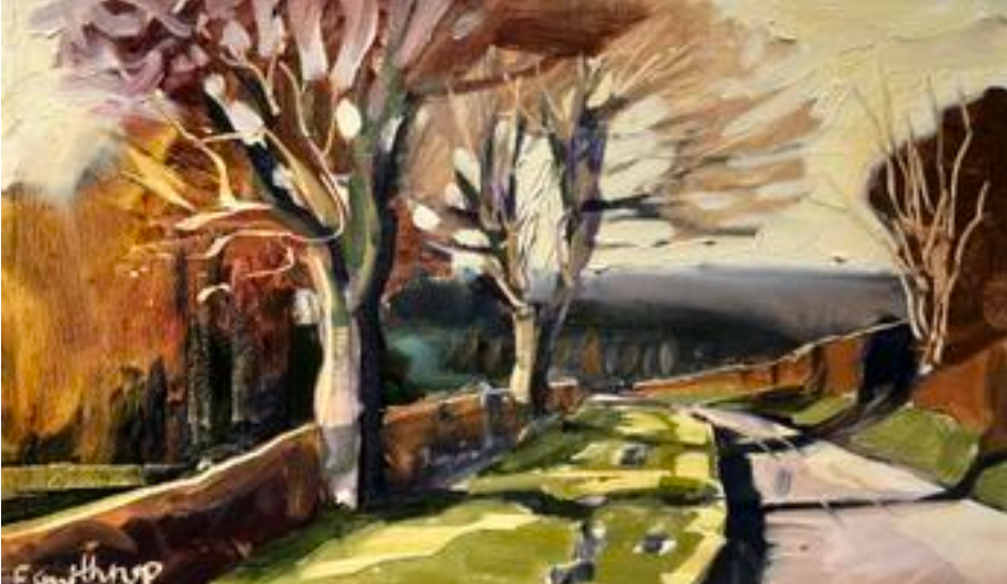 Sue Fawthrop - Golden Trees near Plush