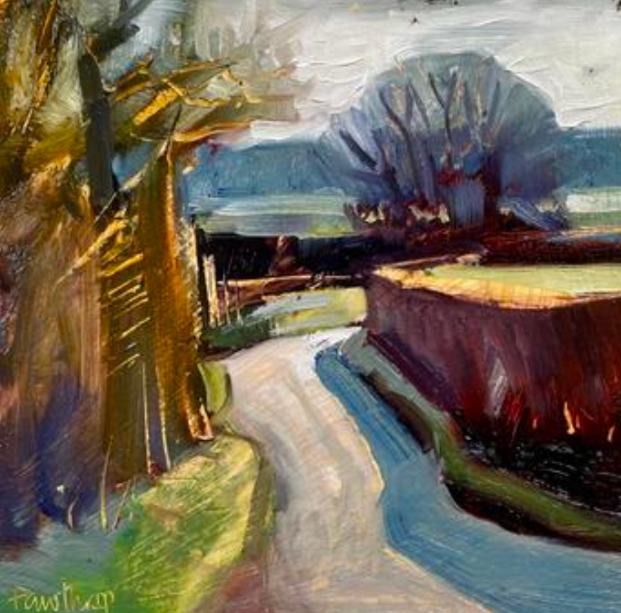 Sue Fawthrop - Winter on Cuckoo Lane