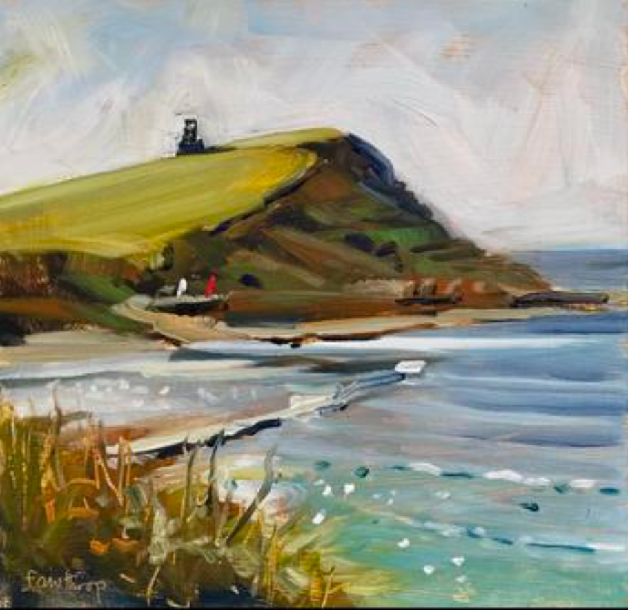 Sue Fawthrop - Banners at Kimmeridge