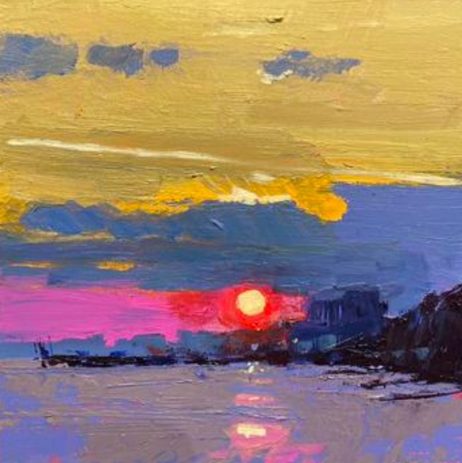 Ben Winter - Sundown towards Bournemouth