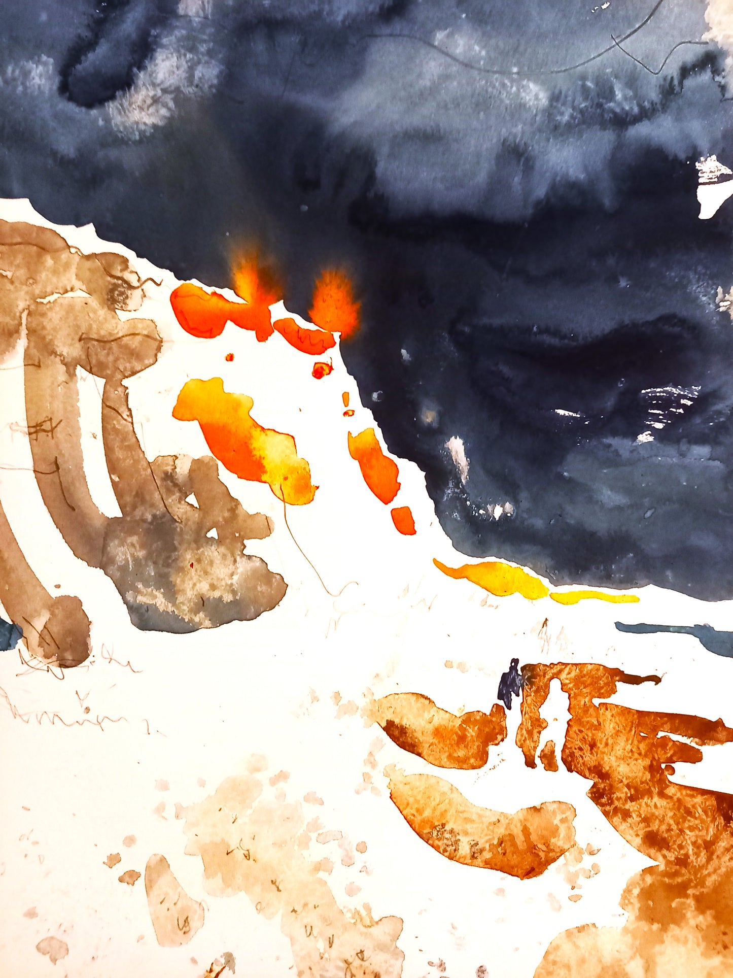 Tom Marshall- Sunset's Fire, Hengistbury