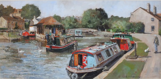 Ian Hargreaves : Bradford on Avon Lock