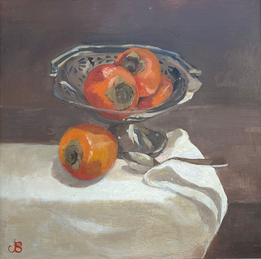 Persimmons and Silver