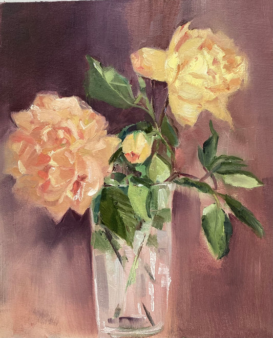 Sue Smith- Roses from the garden