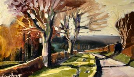 Sue Fawthrop - Golden Trees near Plush