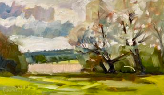 Sue Fawthrop - Soft Tones on Winter Trees