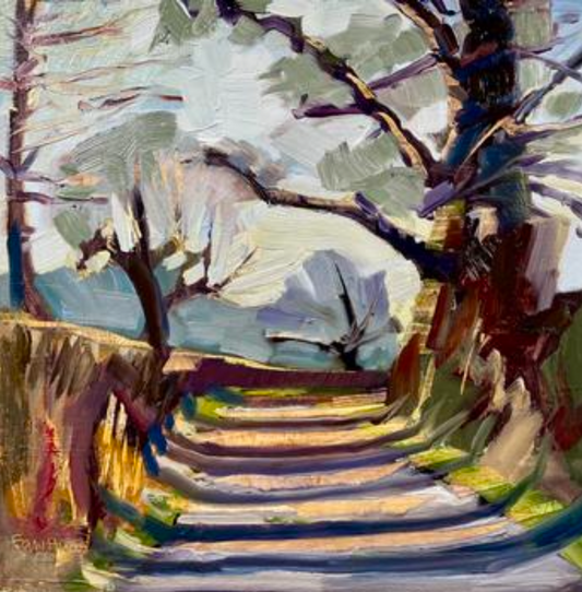 Sue Fawthrop - Shadows on Greenway Lane