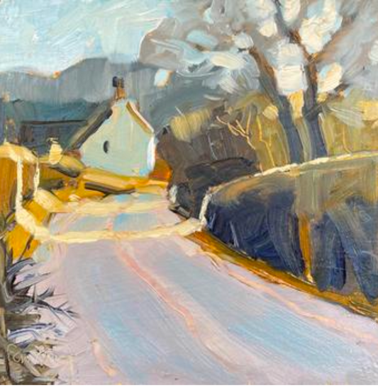 Sue Fawthrop - Last Light, Okeford Fitzpaine