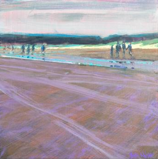 Ben Winter - Rainy Studland Walkers