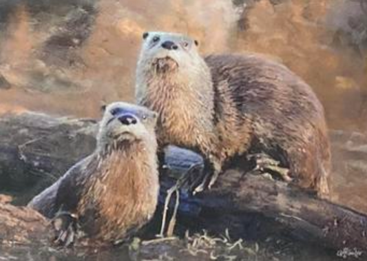 Cliff Towler : Two Otters