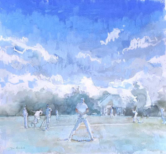 Tom Marshall- Saturday Afternoon Cricket, Pamphill Village Green